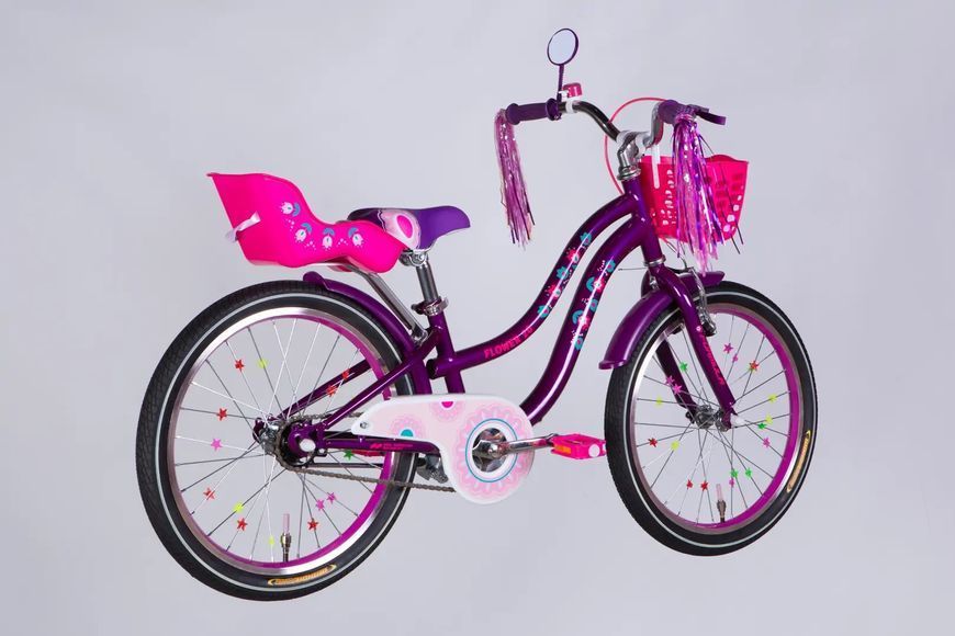 Велосипед ST 20 Formula Kid FLOWER PREMIUM BH рама-10 фіолетовий 2026 OPS-FRK-20-245 фото