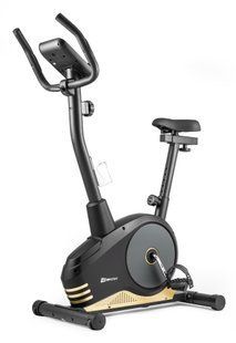 Велотренажер Hop-Sport HS-2080 Spark чорно-золотистий (2020) 5902308216389 фото