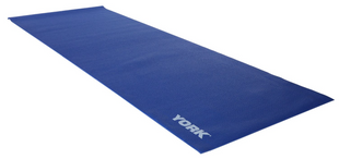 Килимок (мат) для фітнесу та йоги York Fitness 0,3см синій 0014961860016 фото