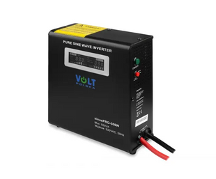 Гібридний ДБЖ/інвертор Volt Polska SINUS PRO 500 W 12/230V 300/500W (3SP095012W) 3SP095012W фото