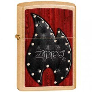 Зажигалка Zippo 28832 Leather Flame 28832 фото