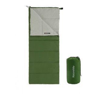 Спальний мішок Naturehike F150 NH22MSD05, лівий, зелений 6927595797754-L фото
