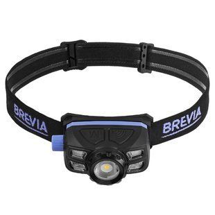 Ліхтар налобний Brevia 400Lm, 5W LED, Zoom, Sensor, 1400mAh IP65 14150WZX1 фото