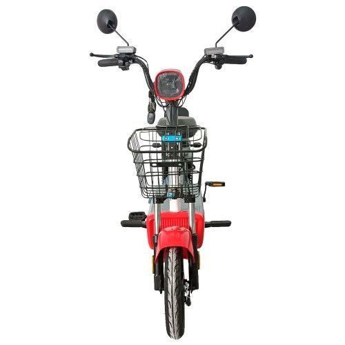 Велосипед з електродвигуном SPARK VOLT 14 48V/400W/12Ah Червоний із синім 000227056 фото