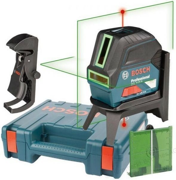 Лазерний нівелір Bosch GCL 2-15G + RM1 + BM3 clip + кейс (0601066J00) 0601066J00 фото