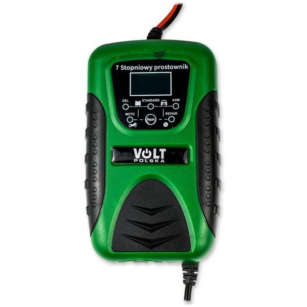Акумулятор VOLT AGM VRLA 100Ah 12V + Зарядний пристрій Volt Polska 12V 8A LCD 100V8A фото