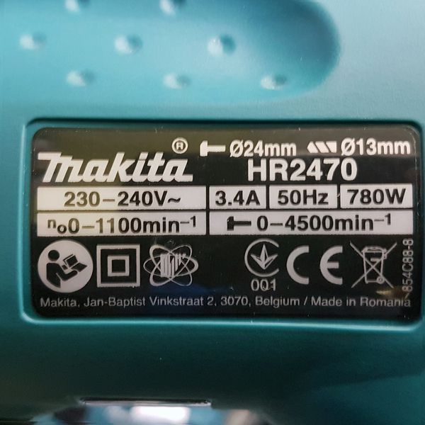 Перфоратор Makita HR 2470 HR2470 фото