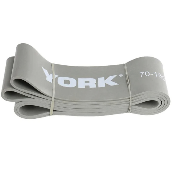 Резинка для фітнесу York 35-75кг - 2080x85x4,5 мм, сірий 0014961805079 фото