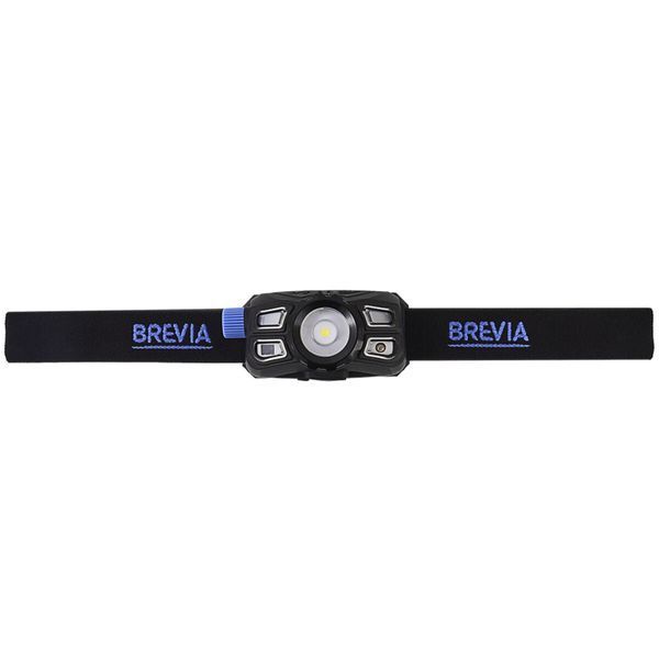 Ліхтар налобний Brevia 400Lm, 5W LED, Zoom, Sensor, 1400mAh IP65 14150WZX1 фото