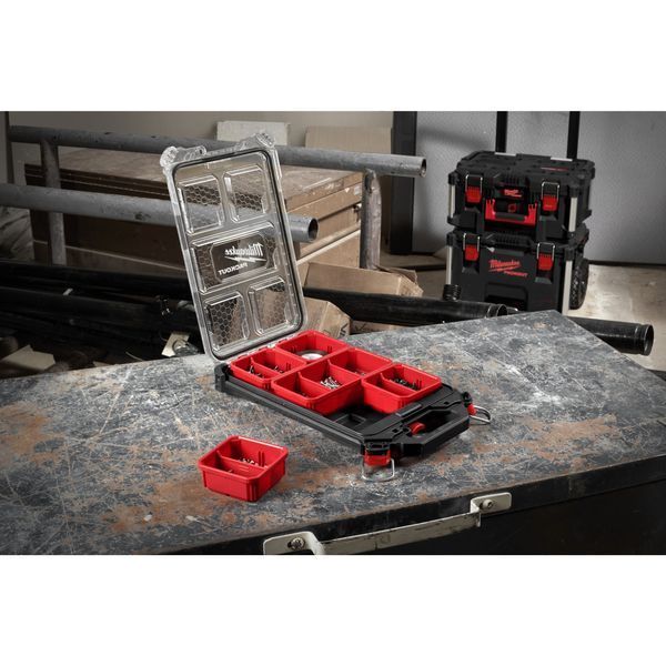 Органайзер компактний тонкий PACKOUT 250х380х65мм MILWAUKEE 4932471065 фото