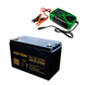 Акумулятор VOLT AGM VRLA 100Ah 12V + Зарядний пристрій Volt Polska 12V 8A LCD 100V8A фото 1