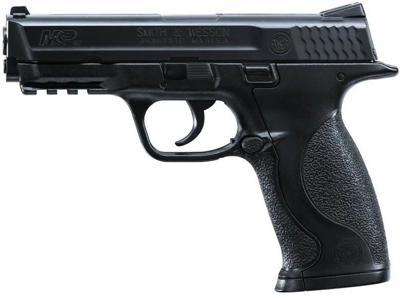 Страйкбольний пістолет Umarex Smith & Wesson M&P40 CO2 6 мм, Black 2.6455 3986.03.59 фото
