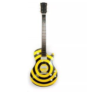 Гітара мініатюра дерево GUITAR GL SPIRAL YELLOW 24 см жовтий (DN29838) DN29838 фото