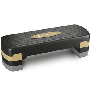 Степ платформа Hop-Sport HS-PP033AS чорно-золота 5902308235335 фото