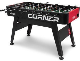 Настільний футбол Hop-Sport Corner чорно-червоний 5902308224803 фото