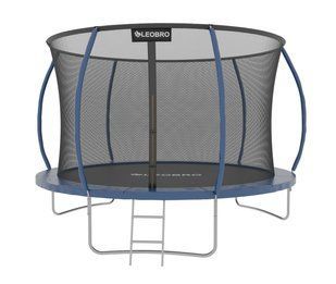 Батут із внутрішньою захисною сіткою 252 см LEOBRO Premium Pro 8FT BLUE LBPPRO-8FTBLUE фото