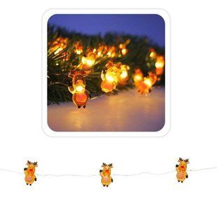 Гірлянда-струна Олень Chomik, 2,2 м, 20 LED теплий білий 5900779854161 фото
