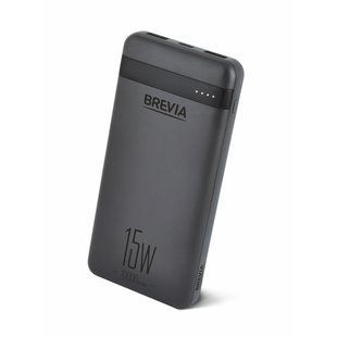 Повербанк (Power Bank) Brevia 10000mAh 15W Li-Pol 45115 фото