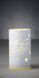 Світильник декоративний скляний Luca Lighting, led 15, 9*15 см, білий, сніжинки, 3АА 8720362197591_2 фото 1