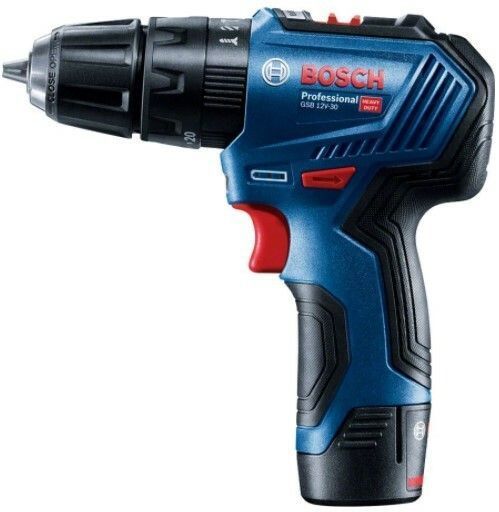 Ударний дриль-шуруповерт Bosch GSB 12V-30 (06019G9100) 06019G9100 фото