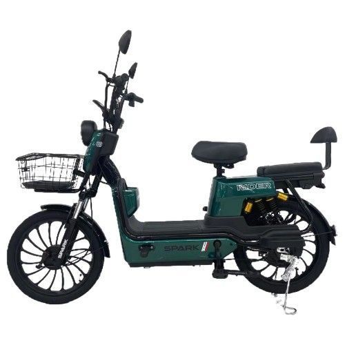 Велосипед з електромотором SPARK RIDER 14 48V/500W/20Ah Зелений 000227052 фото