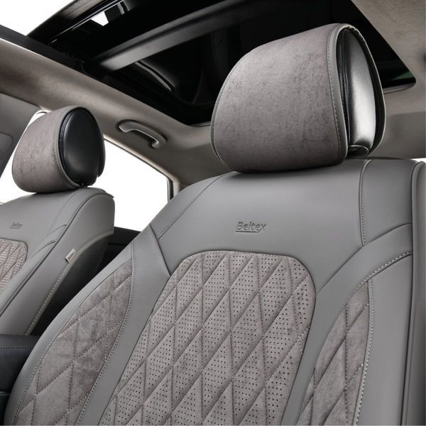 Комплект, 3D чохли для сидінь Beltex Malibu, grey BX89200 фото