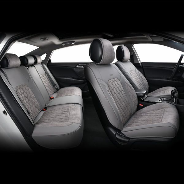 Комплект, 3D чохли для сидінь Beltex Malibu, grey BX89200 фото