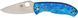 Ніж Spyderco Tenacious D2 Titanium Blue 87.16.81 фото 1