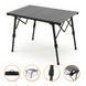 Розкладний туристичний стіл LEOBRO Pro Camp Black Alu (LB-1064) LB-1064 фото 1