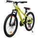 Велосипед SPARK FLEX (колеса - 24, алюмінієва рама - 12) неоново-жовтий 000238394 фото 3