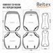 Комплект, 3D чохли для сидінь BELTEX Montana, biege BX87500 фото 7