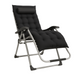 Розкладне крісло шезлонг LEOBRO Zero Gravity Premium Plus Чорне (LB-ZGC-E1-BLK) LB-ZGC-E1-BLK фото 1