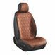 Преміум накидки для передніх сидінь CarLife Racer, coffee 2шт SC20402 фото 1