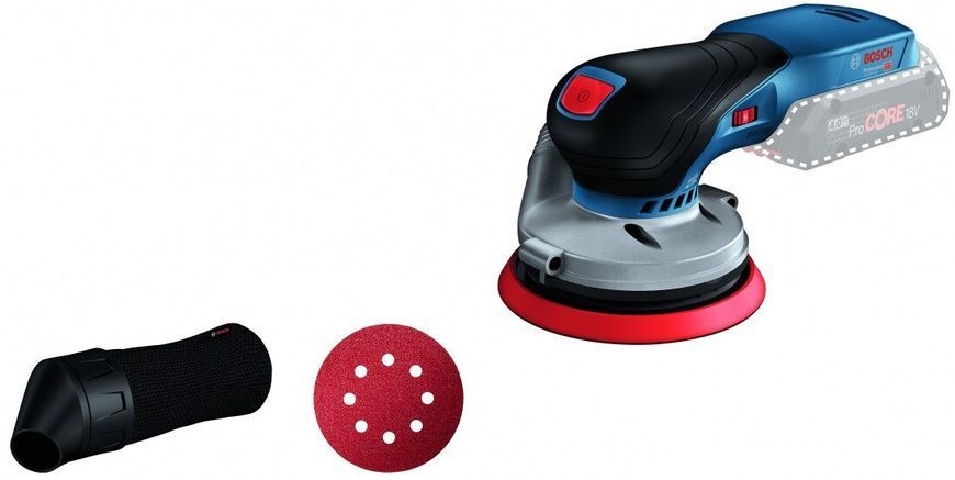Акумуляторна ексцентрикова шліфмашина Bosch GEX 18V-125 (0601372201) без АКБ та ЗП 0601372201 фото