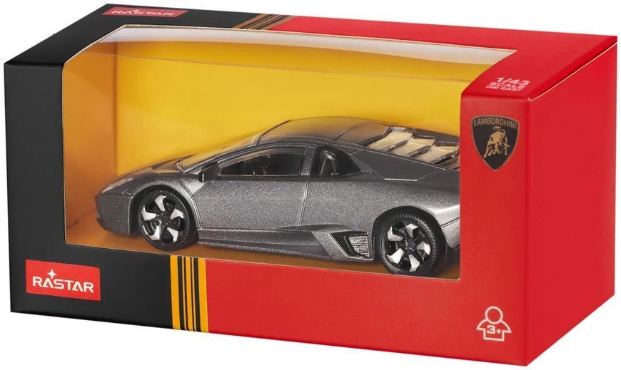 Машинка Rastar Lambroghini Revention 1:43 Сірий 454.01.25 фото
