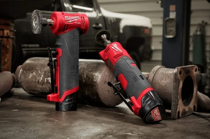 Шліфмашина пряма цангова акумуляторна MILWAUKEE, M12 FDGS-0, діаметр 6/8мм 4933471435 фото