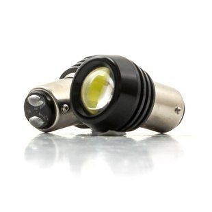 LED автолампа Solar 12V S25 BAY15D 1SMD 1.5W+Lens white LS240 фото