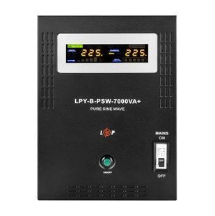 ДБЖ з правильною синусоїдою 48V LPY-B-PSW-7000VA+(5000Вт)10A/20A LP6616 фото