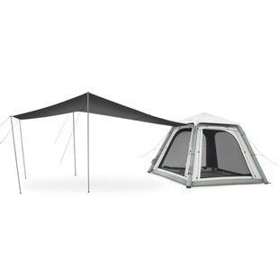 Намет чотиримісний автоматичний надувний із тентом Naturehike Ango CNK2550WS017, сірий 6977465869883 фото
