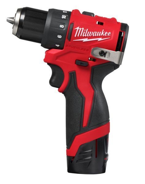 Дриль-шурупокрут акумуляторний MILWAUKEE M12 BLDDRC-202C (40Нм) (ЗП+2ак.Х2Аг+кейс) 4933499686 фото