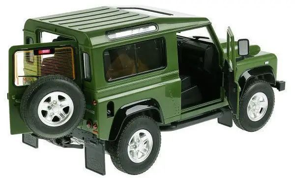 Машинка Rastar Land Rover Defender на радіокеруванні. 1:14. Зелений 454.00.28 фото