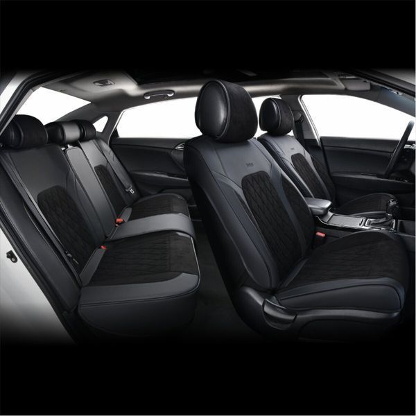 Комплект, 3D чохли для сидінь Beltex Malibu, black BX89100 фото