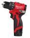 Дриль-шурупокрут акумуляторний MILWAUKEE M12 BLDDRC-202C (40Нм) (ЗП+2ак.Х2Аг+кейс) 4933499686 фото 2