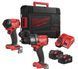 Набір з двох інструментів безщіткових Milwaukee M18FPP2A3-502X, 4933480873 , (+ заряд.пристрій, 2 акум., HD кейс) 4933480873 фото 2