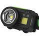 Ліхтар налобний Winso Pro 500Lm, 3W CREE XPG+COB, 1200mAh/3xAAA, Zoom, з сенсором білий/червоний 751400 фото 3