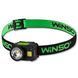 Ліхтар налобний Winso Pro 500Lm, 3W CREE XPG+COB, 1200mAh/3xAAA, Zoom, з сенсором білий/червоний 751400 фото 1