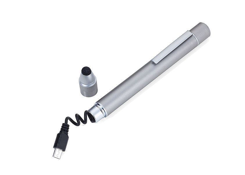 Набір подарунковий Troika Power Pen стілус-батарея POP70/TI фото