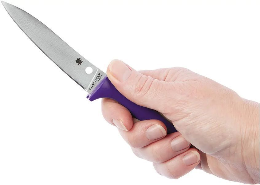 Ніж кухонний Spyderco Counter Puppy Purple 87.17.41 фото