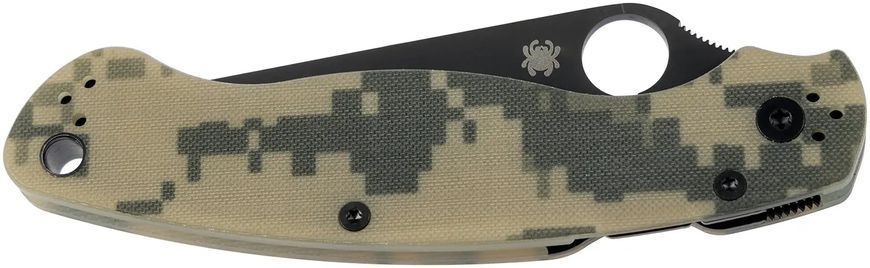 Ніж Spyderco Military 2 Black Blade Camo 87.16.32 фото