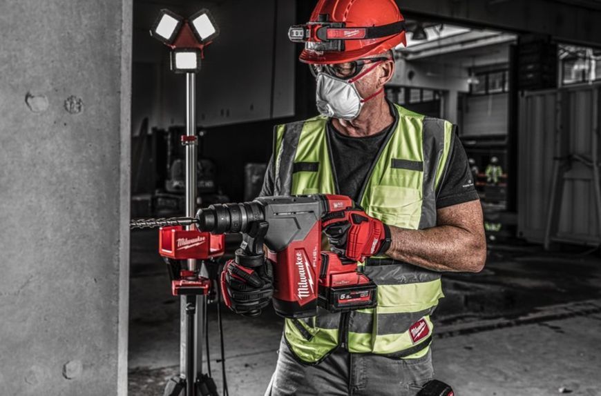 Перфоратор акумуляторний безщітковий SDS-PLUS MILWAUKEE M18 ONEFHPX-0 (5Дж) (каркас) 4933478885 фото